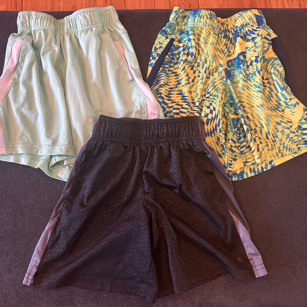 DSG Kids Shorts Bundle - Black, Green, Yellow